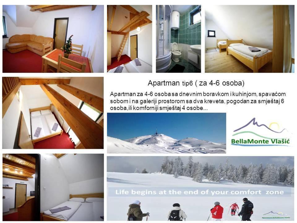 Apartments Bellamonte Vlasic Exteriör bild